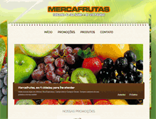 Tablet Screenshot of mercafrutas.com